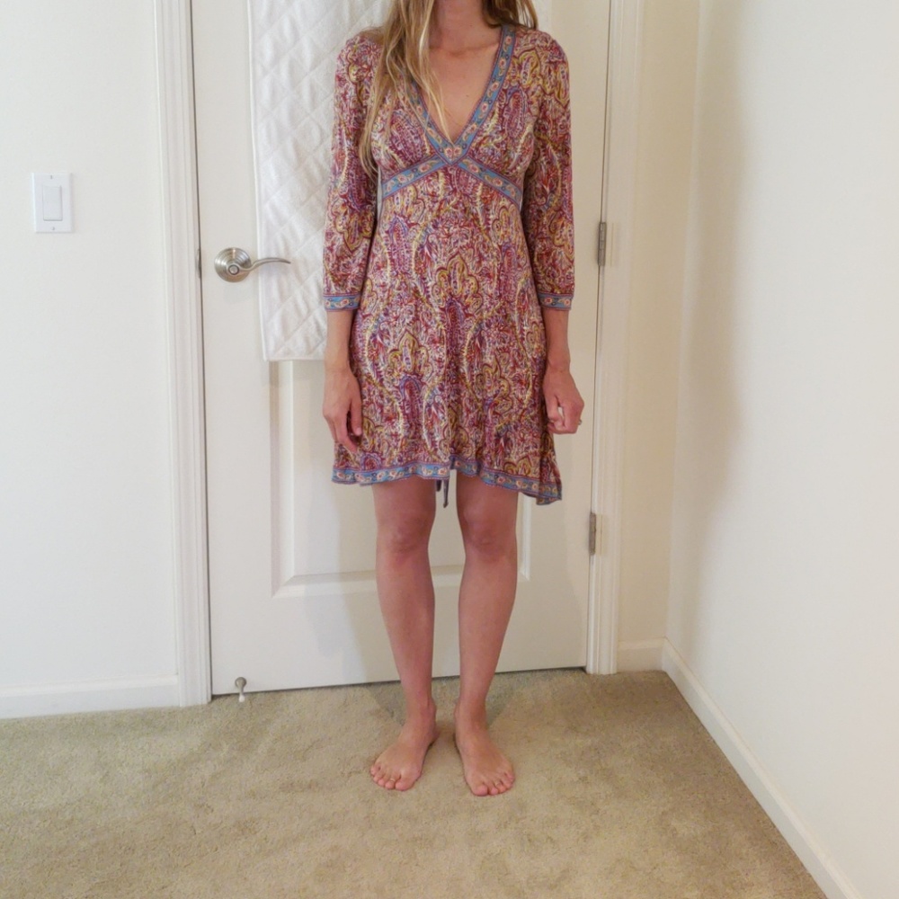 BCBG Max Azria Paisley/Floral dress